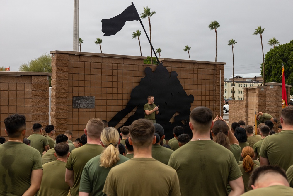 U.S. Marine Corps birthday run at Marine Corps Air Station Yuma
