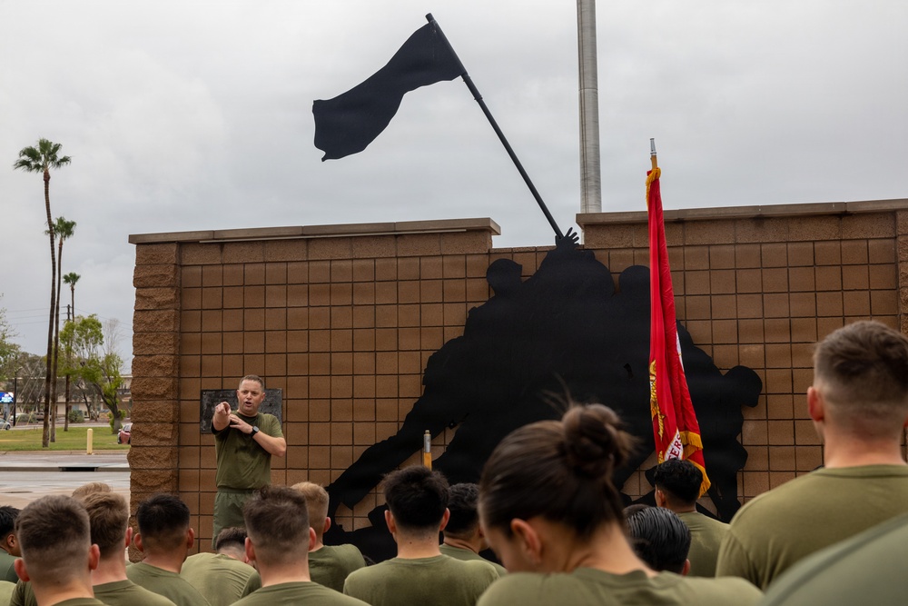 U.S. Marine Corps birthday run at Marine Corps Air Station Yuma
