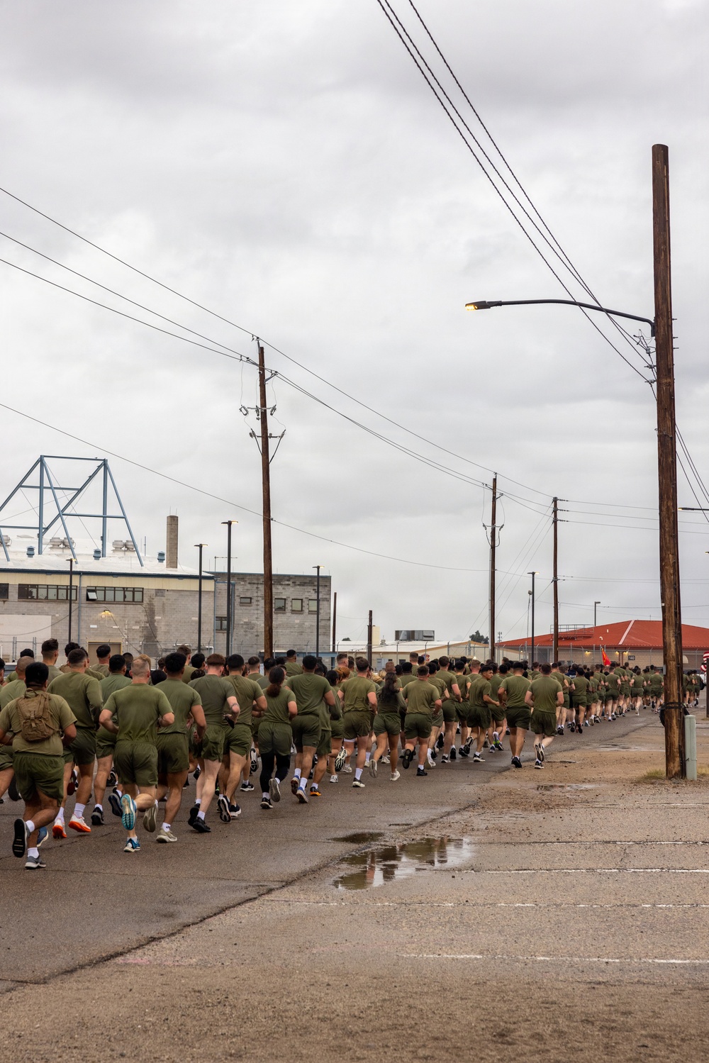 U.S. Marine Corps birthday run at Marine Corps Air Station Yuma