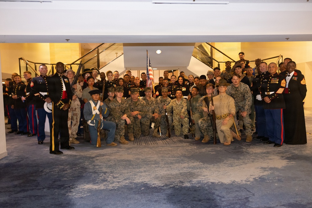 Headquarters and Support Battalion Hosts 250th Birthday Ball