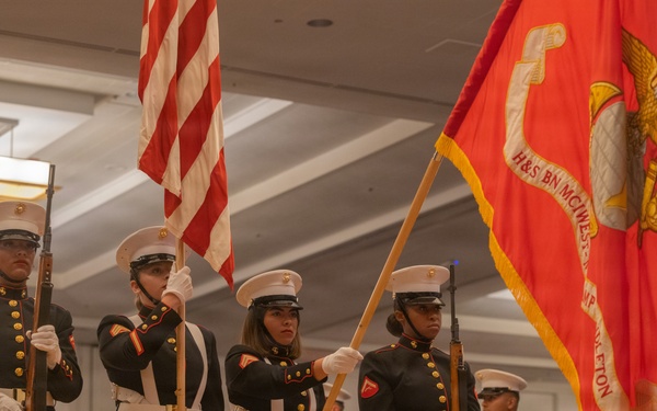 Headquarters and Support Battalion Hosts 250th Birthday Ball
