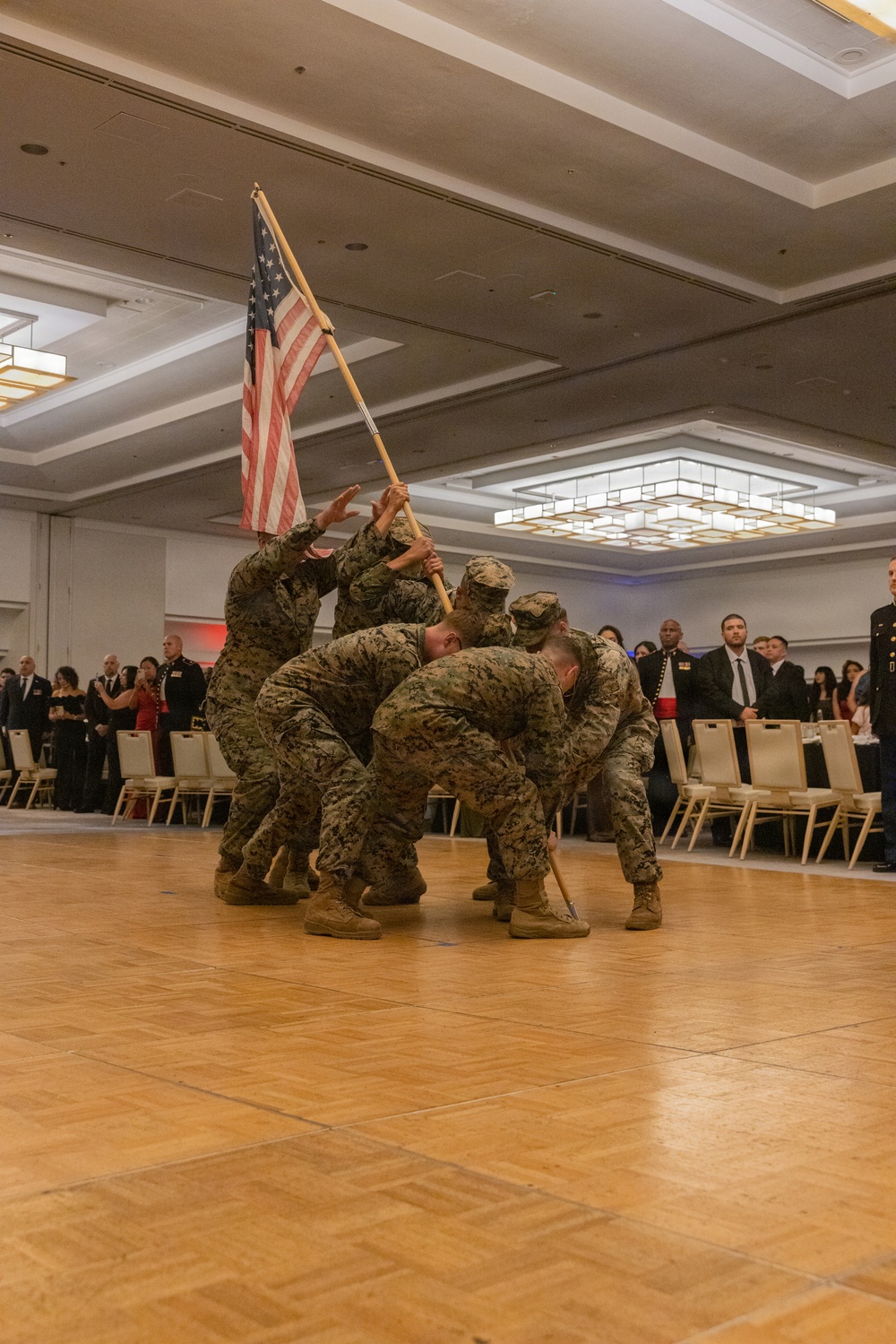 Headquarters and Support Battalion Hosts 250th Birthday Ball