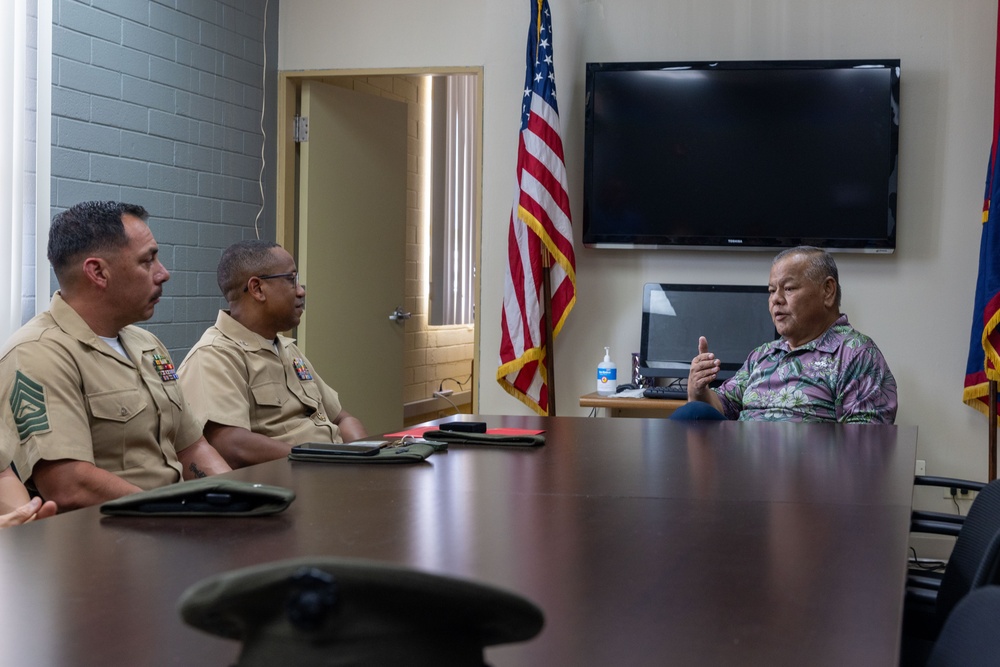 Camp Blaz shows appreciation to Guam Police Department for continued support