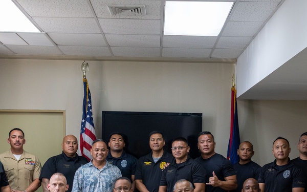 Camp Blaz shows appreciation to Guam Police Department for continued support