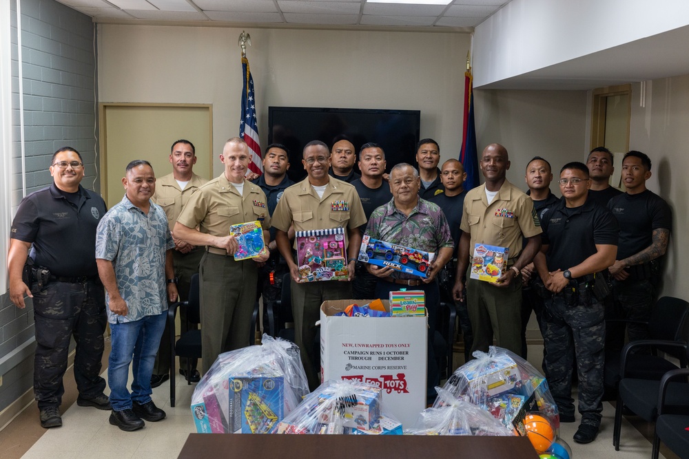 Camp Blaz shows appreciation to Guam Police Department for continued support