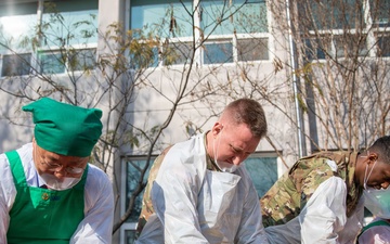 MSC-K Leaders Participate in Kimchi-Making Volunteer Event.