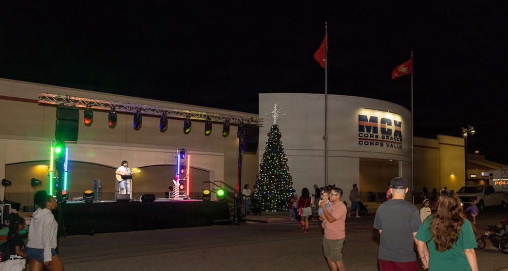 MCCS hosts the 2025 Christmas Tree Lighting Celebration on MCAS Yuma