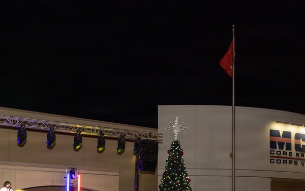 MCCS hosts the 2025 Christmas Tree Lighting Celebration on MCAS Yuma