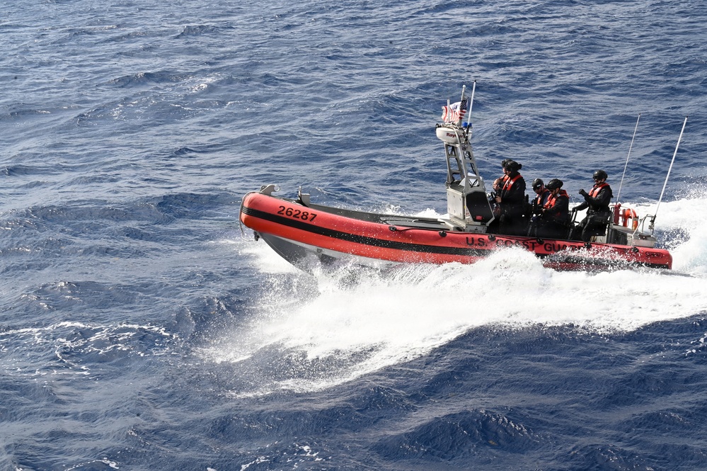 Coast Guard Cutter Vigorous conducts counter-migration patrol in the Windward Passage