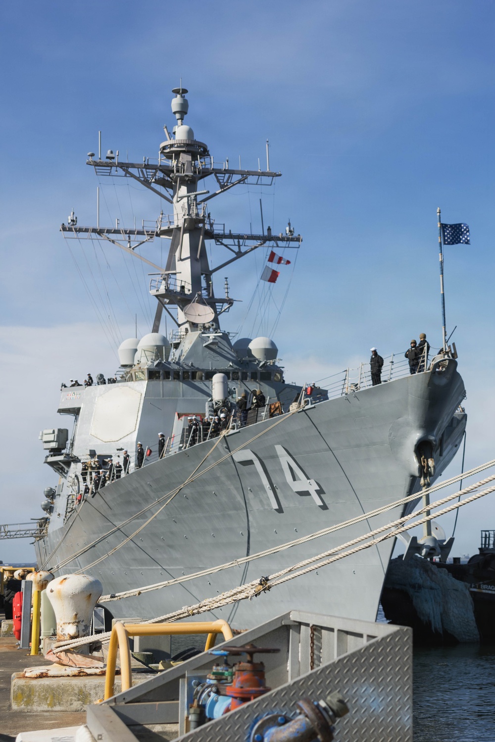 USS McFaul Departs Norfolk for Scheduled Deployment