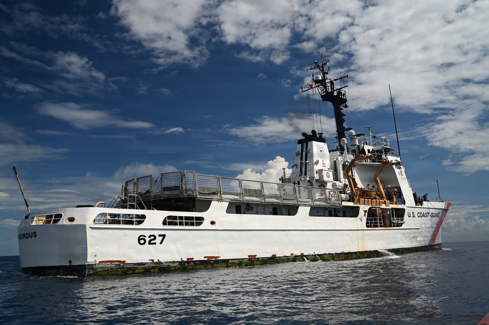 Coast Guard Cutter Vigorous conducts counter-migration patrol in the Windward Passage