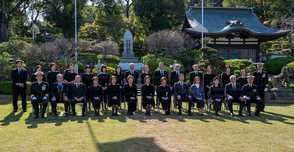 CFAS Attends JMSDF Memorial Ceremony