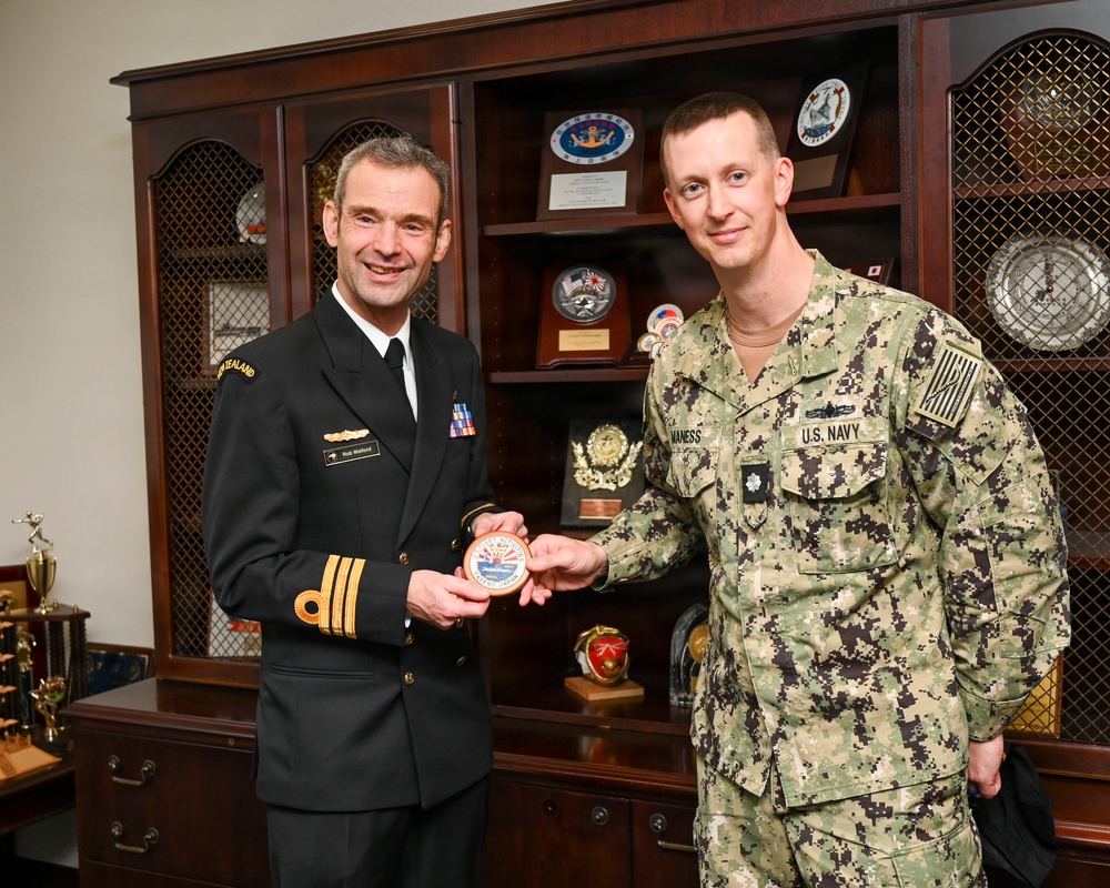 New Zealand Vessel HMNZS Aotearoa Visits CFAS