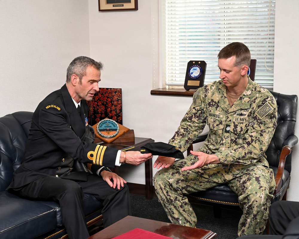 New Zealand Vessel HMNZS Aotearoa Visits CFAS