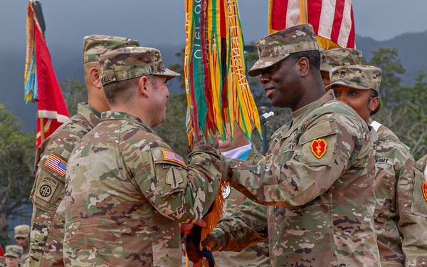 25th Division Sustainment Brigade CSM Change of Responsibility