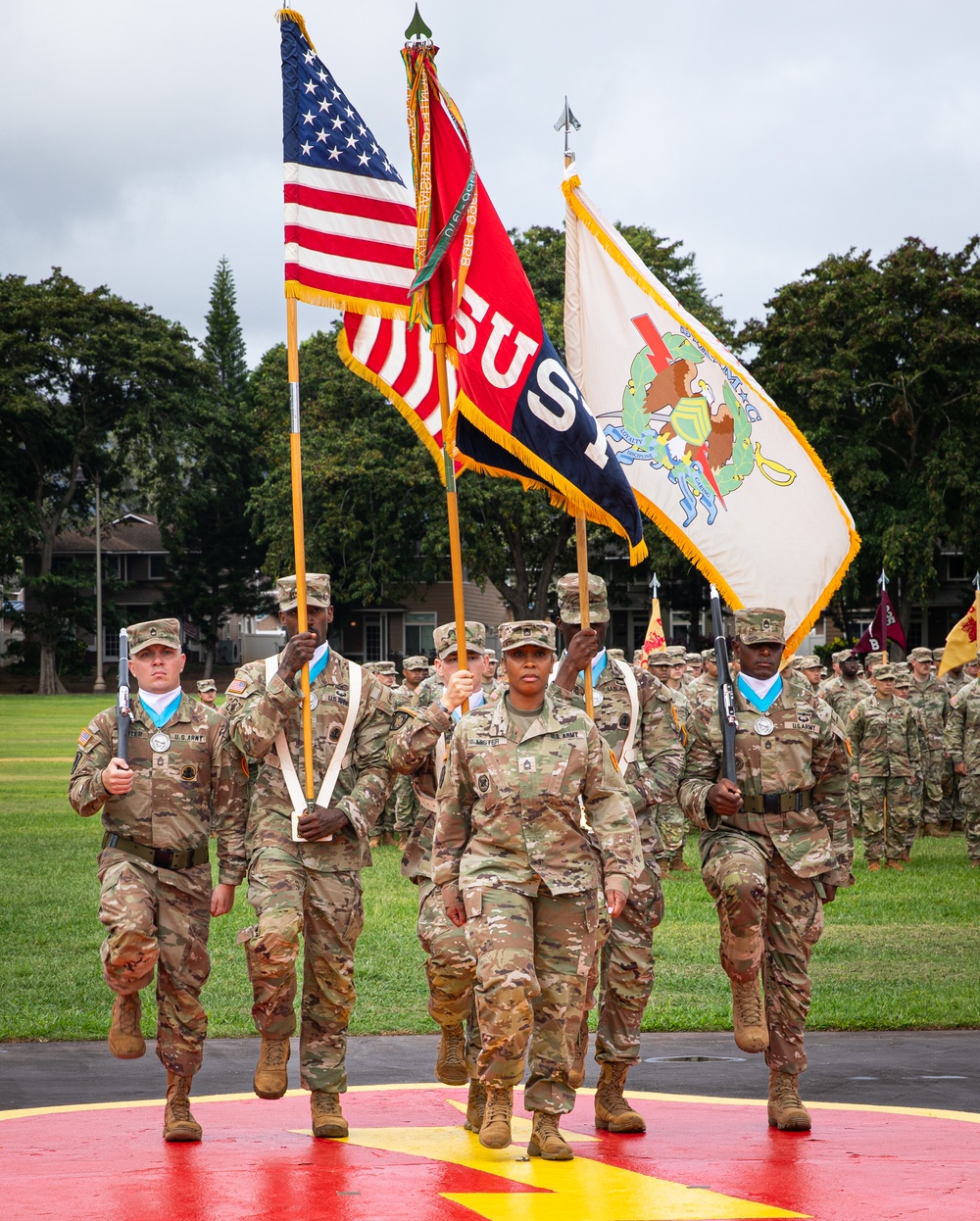 25th Division Sustainment Brigade CSM Change of Responsibility
