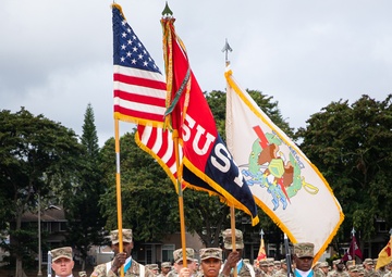25th Division Sustainment Brigade CSM Change of Responsibility