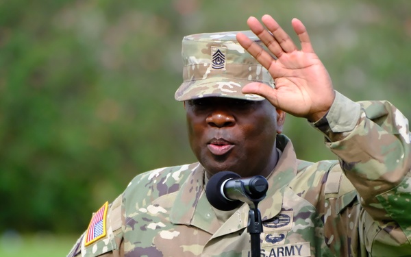 25th Division Sustainment Brigade CSM Change of Responsibility