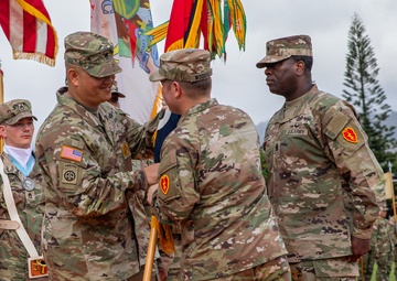 25th Division Sustainment Brigade CSM Change of Responsibility