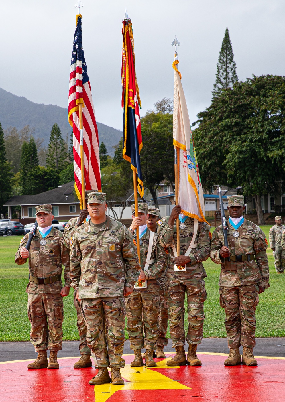 25th Division Sustainment Brigade CSM Change of Responsibility