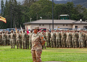 25th Division Sustainment Brigade CSM Change of Responsibility
