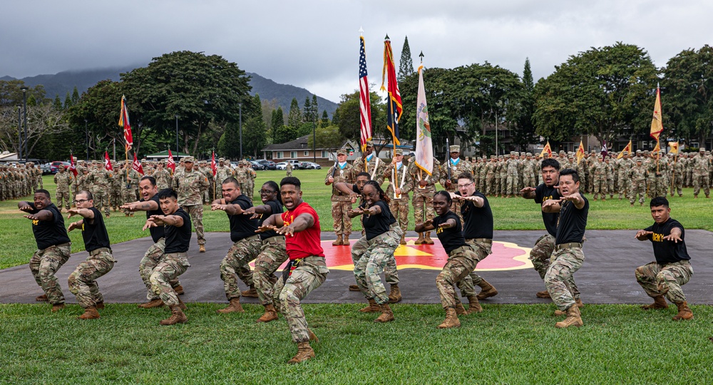 25th Division Sustainment Brigade CSM Change of Responsibility