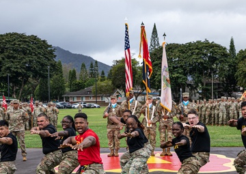 25th Division Sustainment Brigade CSM Change of Responsibility