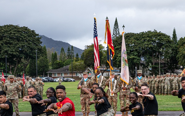 25th Division Sustainment Brigade CSM Change of Responsibility
