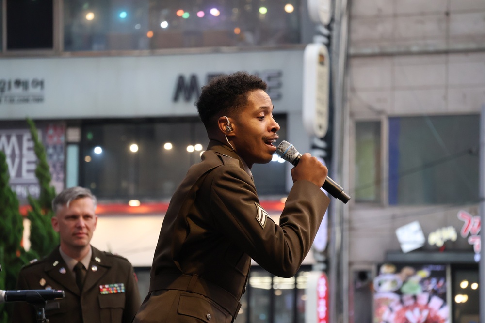 Eighth Army Band Performs at the Dongdaemun International Jazz Festival