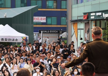 Eighth Army Band Performs at the Dongdaemun International Jazz Festival