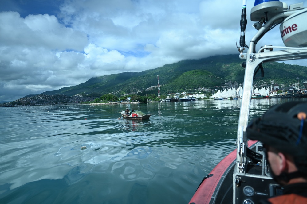 Coast Guard Cutter Vigorous conducts counter-migration patrol in the Windward Passage