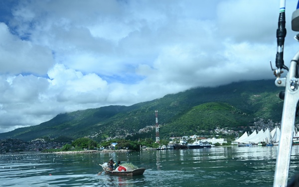 Coast Guard Cutter Vigorous conducts counter-migration patrol in the Windward Passage