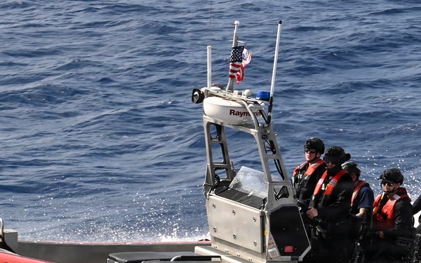 Coast Guard Cutter Vigorous conducts counter-migration patrol in the Windward Passage