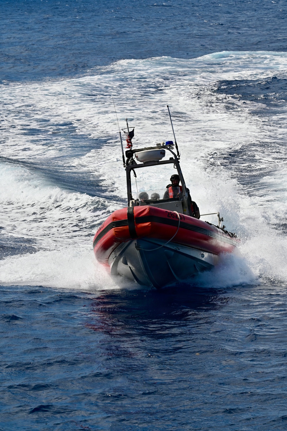 Coast Guard Cutter Vigorous conducts counter-migration patrol in the Windward Passage
