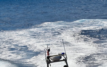 Coast Guard Cutter Vigorous conducts counter-migration patrol in the Windward Passage