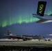 Northern Lights Dance over the 168th Wing America’s Premier Arctic Tanker Unit