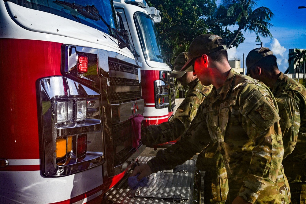 36 CES host push-in ceremony