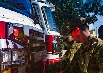 36 CES host push-in ceremony