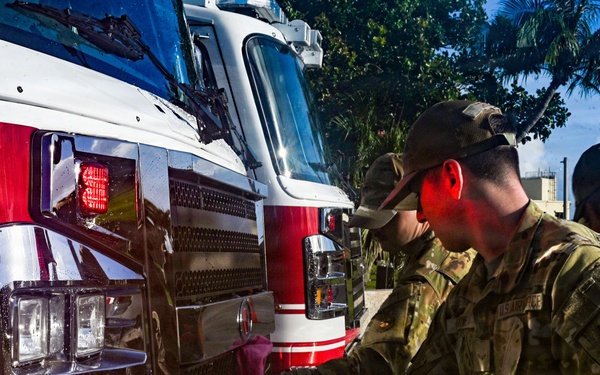 36 CES host push-in ceremony