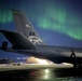 Northern Lights Dance over the 168th Wing America’s Premier Arctic Tanker Unit