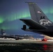 Northern Lights Dance over the 168th Wing America’s Premier Arctic Tanker Unit