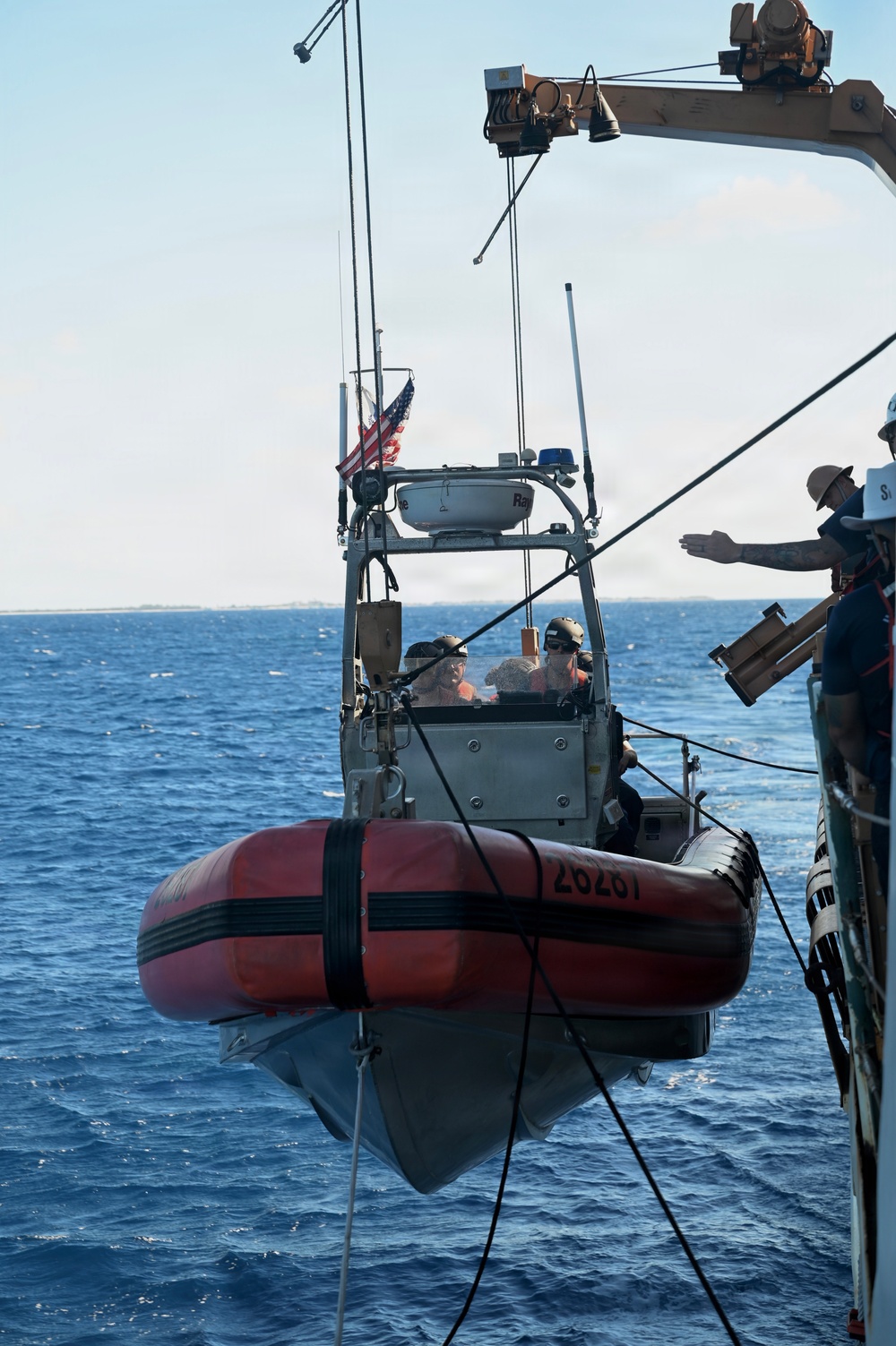 Coast Guard Cutter Vigorous conducts counter-migration patrol in the Windward Passage