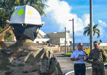 36 CES host push-in ceremony