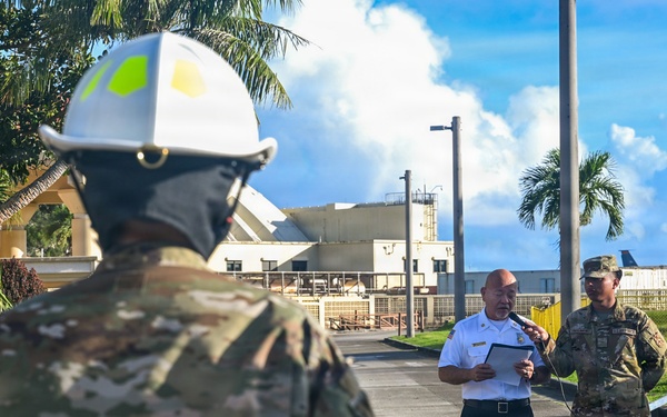 36 CES host push-in ceremony