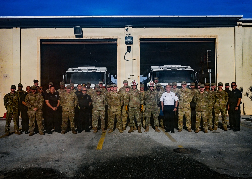 36 CES host push-in ceremony