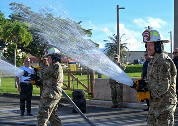 36 CES host push-in ceremony