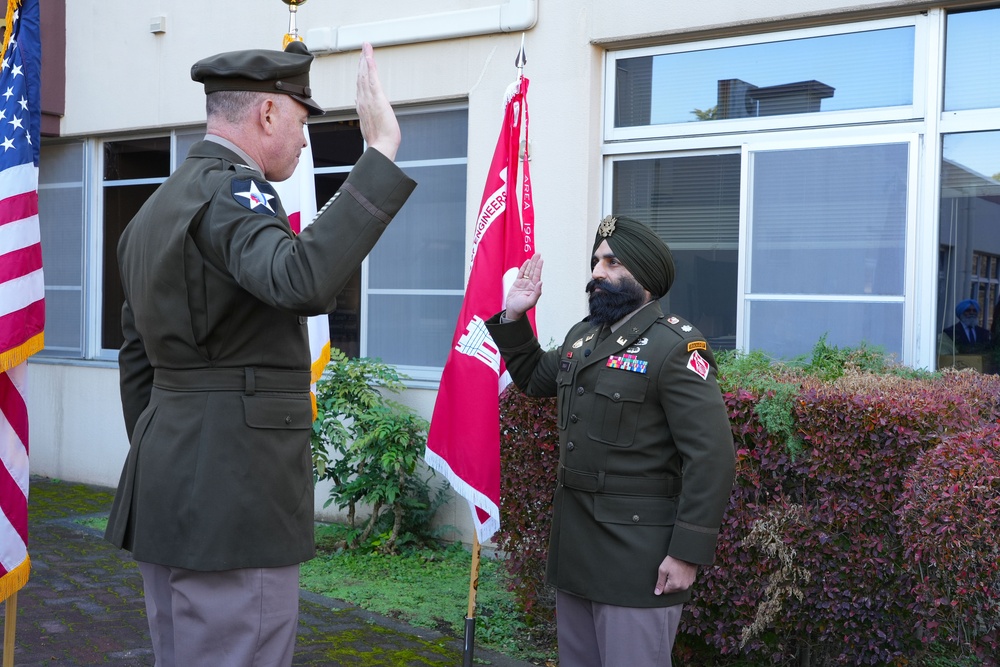 U.S. Army Major “Simmer” Singh Promoted to Lieutenant Colonel