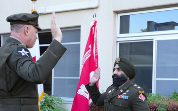U.S. Army Major “Simmer” Singh Promoted to Lieutenant Colonel