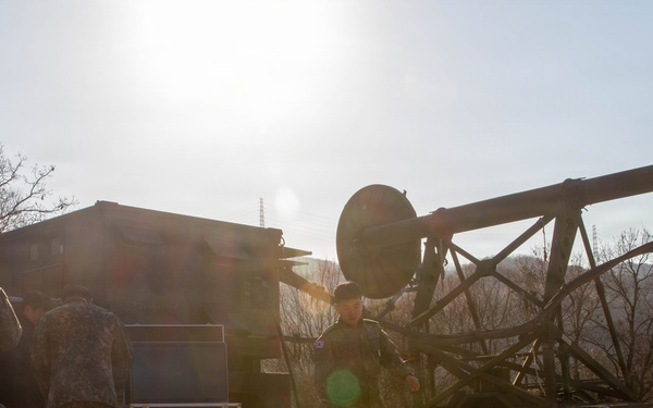 U.S. and ROK Forces Conduct Joint TROPO Training at Camp Casey