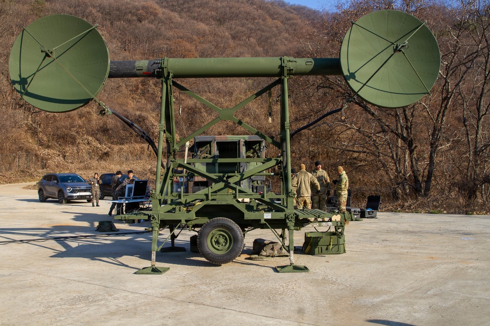 U.S. and ROK Forces Conduct Joint TROPO Training at Camp Casey